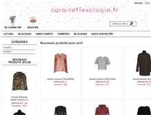 Tablet Screenshot of cara-reflexologie.fr